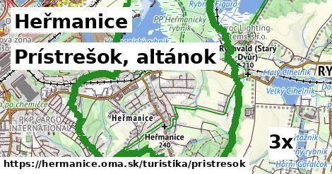 Prístrešok, altánok, Heřmanice