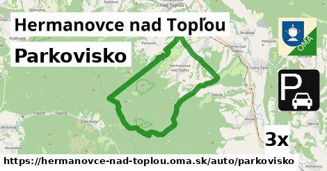 Parkovisko, Hermanovce nad Topľou