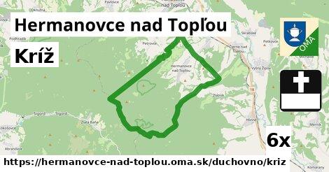 Kríž, Hermanovce nad Topľou