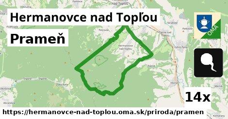 Prameň, Hermanovce nad Topľou