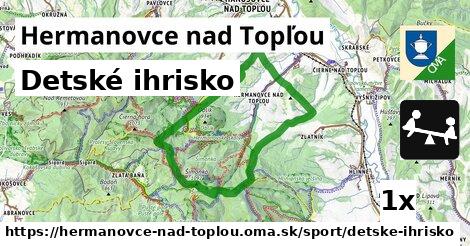 Detské ihrisko, Hermanovce nad Topľou