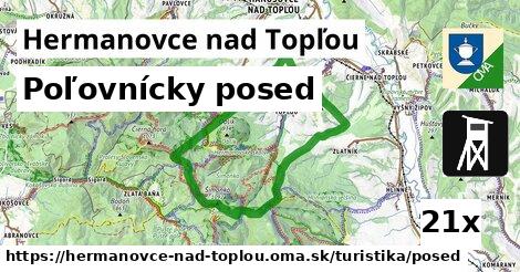 Poľovnícky posed, Hermanovce nad Topľou