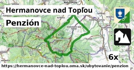 Penzión, Hermanovce nad Topľou