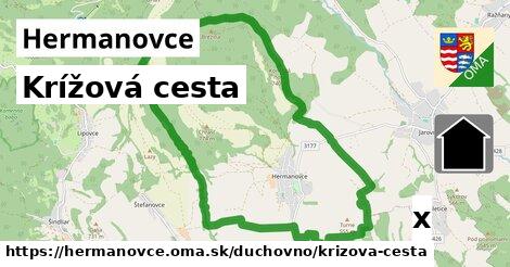 Krížová cesta, Hermanovce