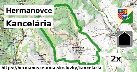 Kancelária, Hermanovce