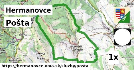 Pošta, Hermanovce