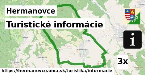 Turistické informácie, Hermanovce