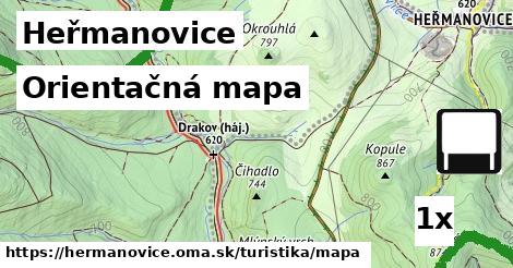 Orientačná mapa, Heřmanovice