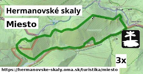 Miesto, Hermanovské skaly