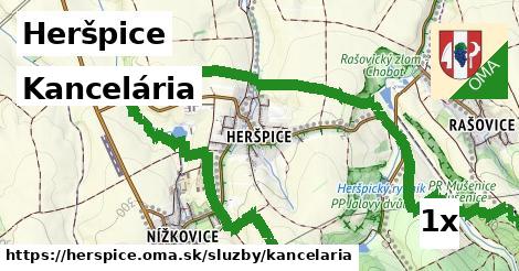 Kancelária, Heršpice