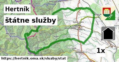 štátne služby v Hertník