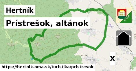 Prístrešok, altánok, Hertník