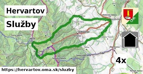 služby v Hervartov