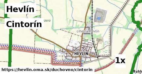 Cintorín, Hevlín