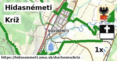 Kríž, Hidasnémeti