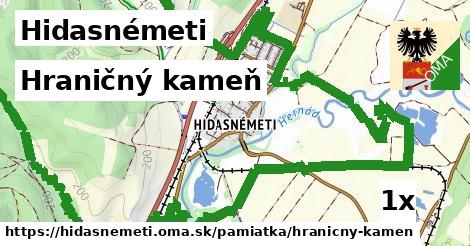 Hraničný kameň, Hidasnémeti