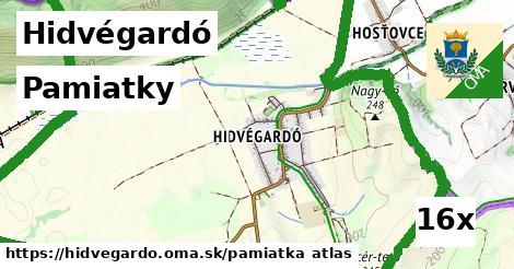 pamiatky v Hidvégardó