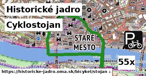 Cyklostojan, Historické jadro