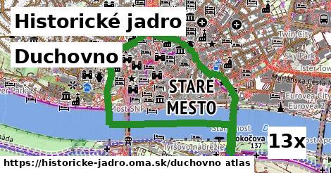 duchovno v Historické jadro