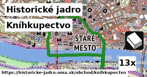 Kníhkupectvo, Historické jadro