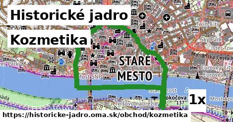 Kozmetika, Historické jadro