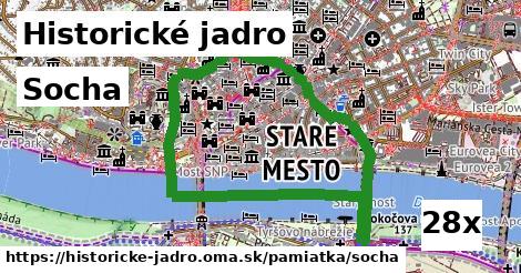 Socha, Historické jadro