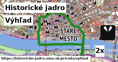 Výhľad, Historické jadro