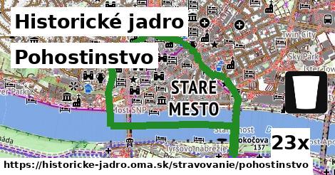 pohostinstvo v Historické jadro