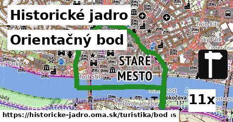 Orientačný bod, Historické jadro