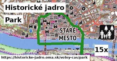 Park, Historické jadro