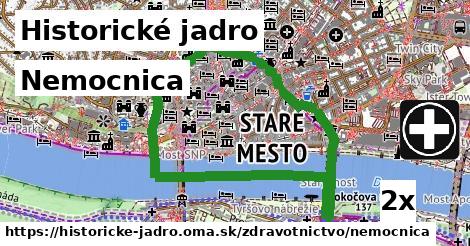 Nemocnica, Historické jadro