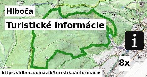 Turistické informácie, Hlboča