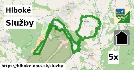 služby v Hlboké