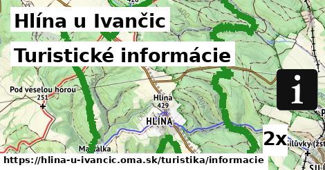 turistické informácie v Hlína u Ivančic