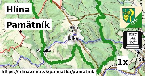 pamätník v Hlína