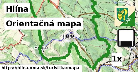 Orientačná mapa, Hlína