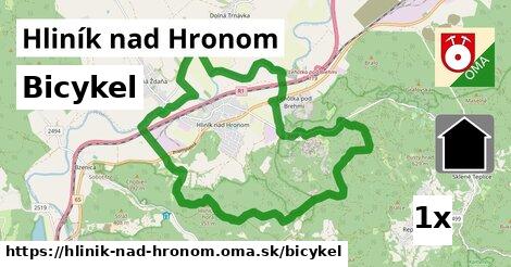 bicykel v Hliník nad Hronom