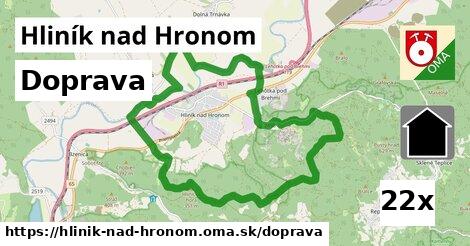 doprava v Hliník nad Hronom