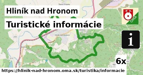 Turistické informácie, Hliník nad Hronom