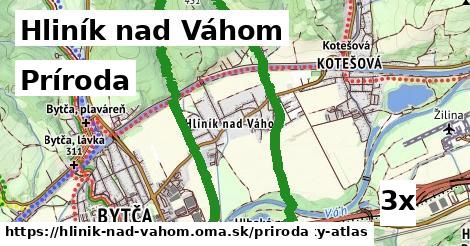 príroda v Hliník nad Váhom