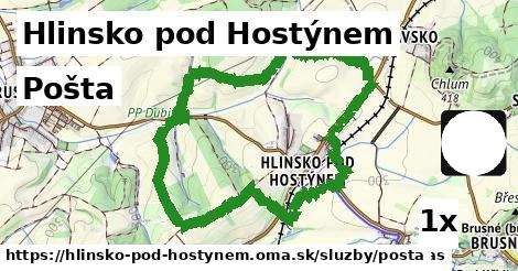 pošta v Hlinsko pod Hostýnem