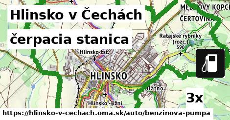 čerpacia stanica, Hlinsko v Čechách