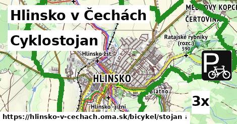 Cyklostojan, Hlinsko v Čechách