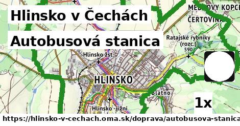 Autobusová stanica, Hlinsko v Čechách