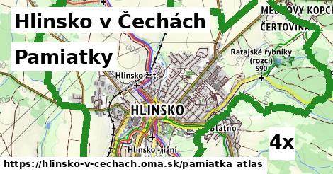 pamiatky v Hlinsko v Čechách