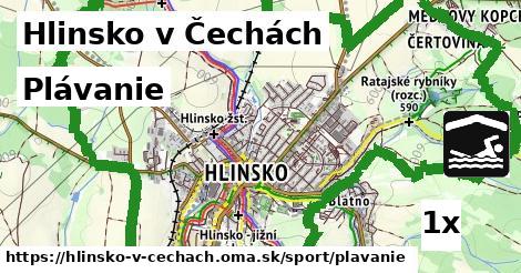 Plávanie, Hlinsko v Čechách