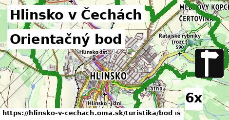 Orientačný bod, Hlinsko v Čechách