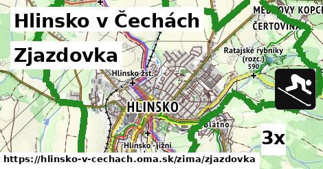 Zjazdovka, Hlinsko v Čechách