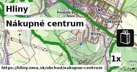 Nákupné centrum, Hliny