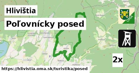 Poľovnícky posed, Hlivištia